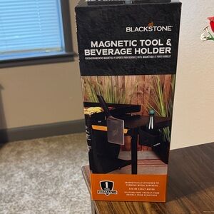 Blackstone Magnetic Holder with Black and Orange Design